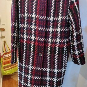 Ann Taylor peocoat wool figure flatering